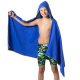Hydro Sport Towel with Hood - Blue