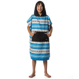 Changing Poncho - Laguna Blue