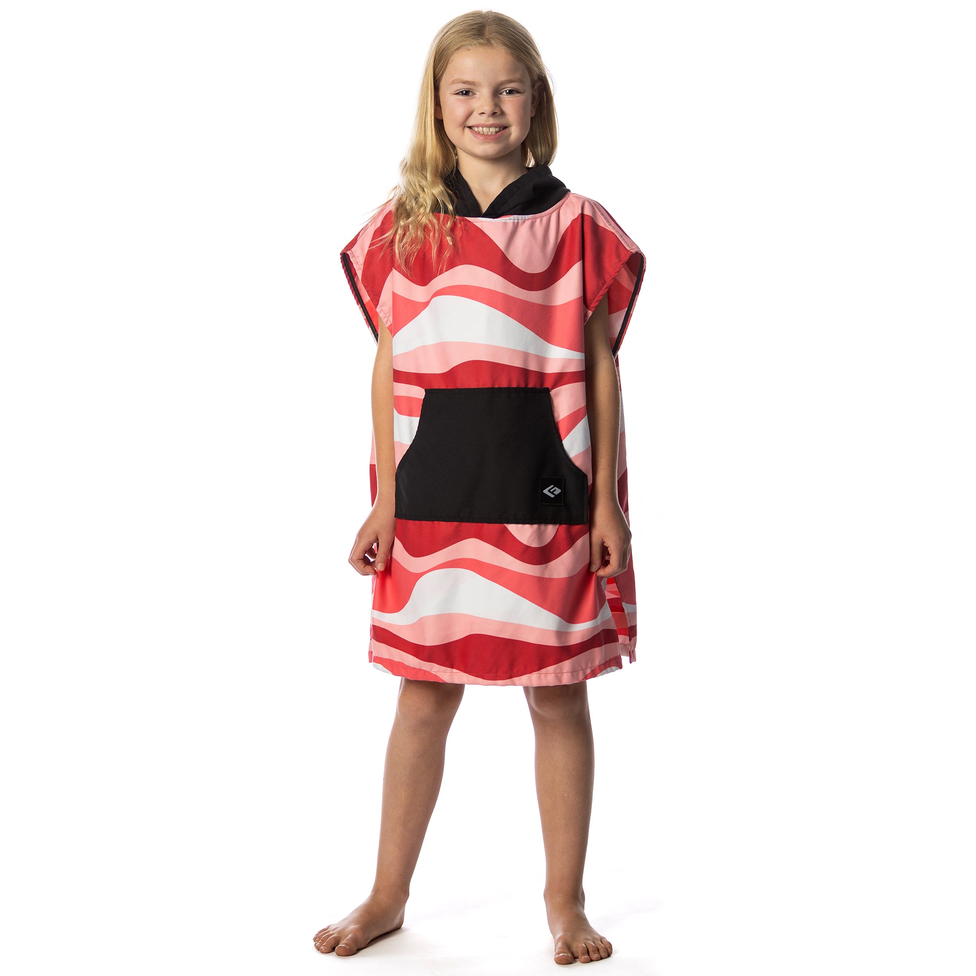 Changing Poncho - Pinkwave Small (28" x 22") Changing Poncho - Pinkwave Small (28" x 22")