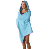 Hydro Sport Towel with Hood - Aqua