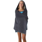Hydro Sport Towel with Hood - Gray