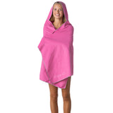 Hydro Sport Towel with Hood - Pink