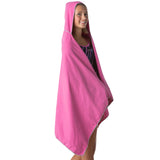 Hydro Sport Towel with Hood - Pink