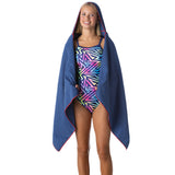 Hydro Sport Towel with Hood - Navy