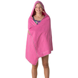 Hydro Sport Towel with Hood - Pink