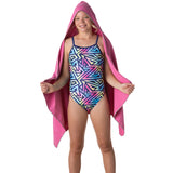 Hydro Sport Towel with Hood - Pink