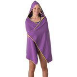 Hydro Sport Towel with Hood - Purple