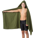 Hydro Sport Towel with Hood - Army