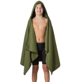 Hydro Sport Towel with Hood - Army