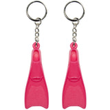 Swim Fin Keychain - Pink 2-Pack