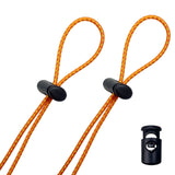 Goggle Bungee Straps - Bright Orange