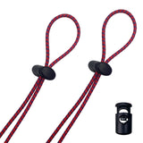 Goggle Bungee Straps - Red