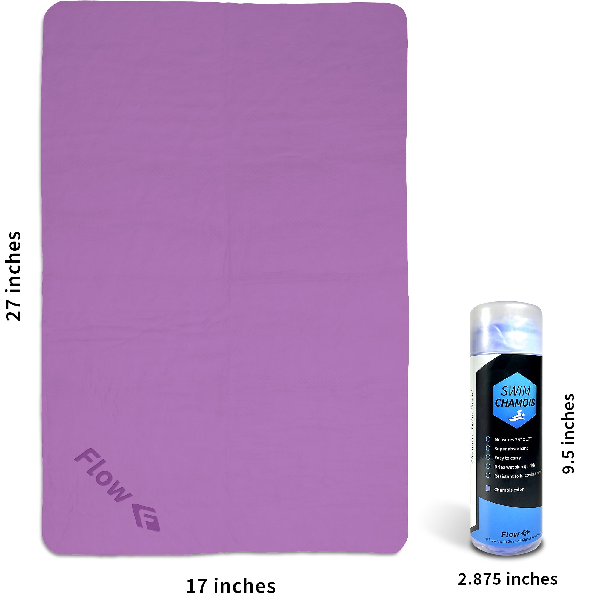 Large outlet chamois towel