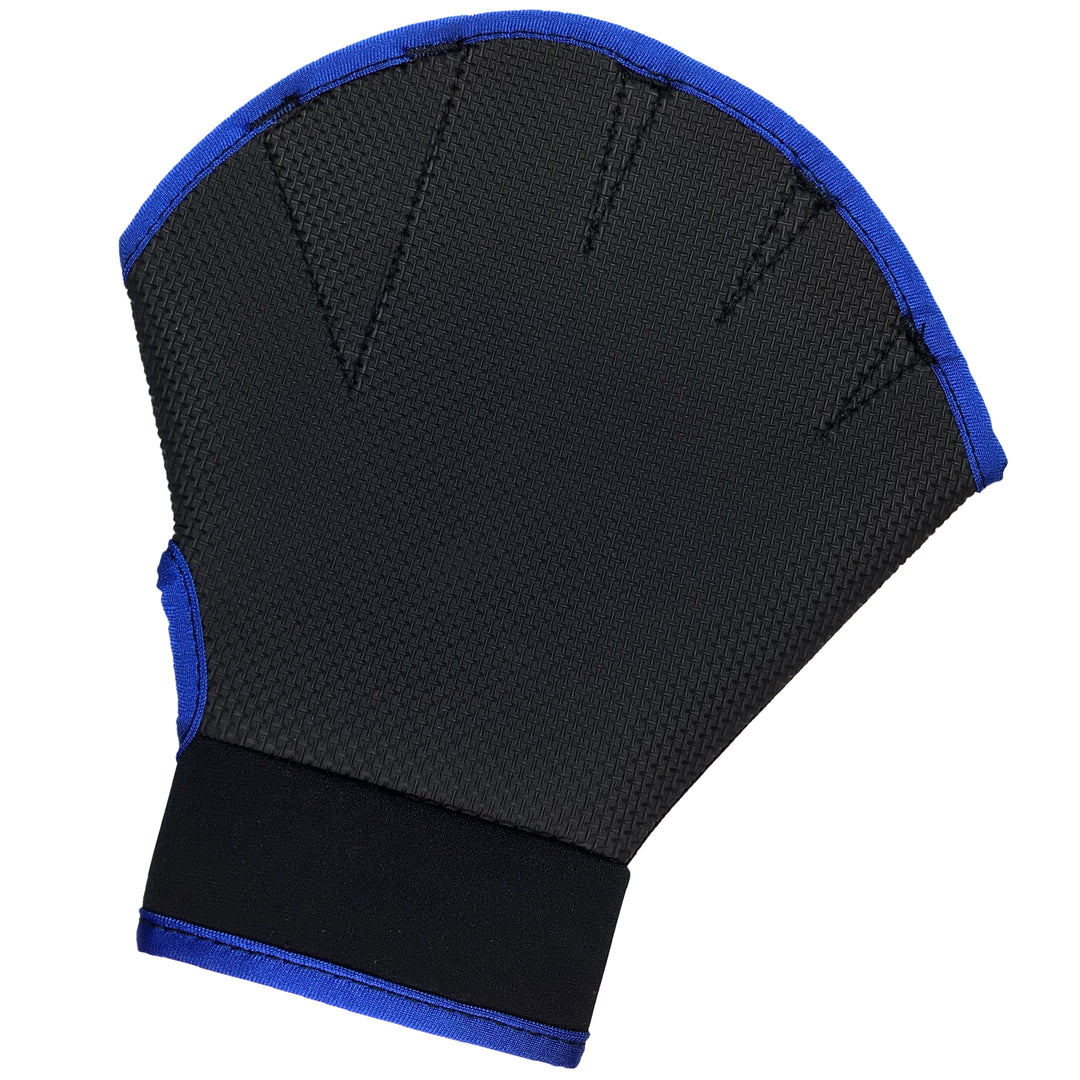 Swimming Resistance Gloves - Black/Blue