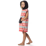 Changing Poncho - Laguna Pink