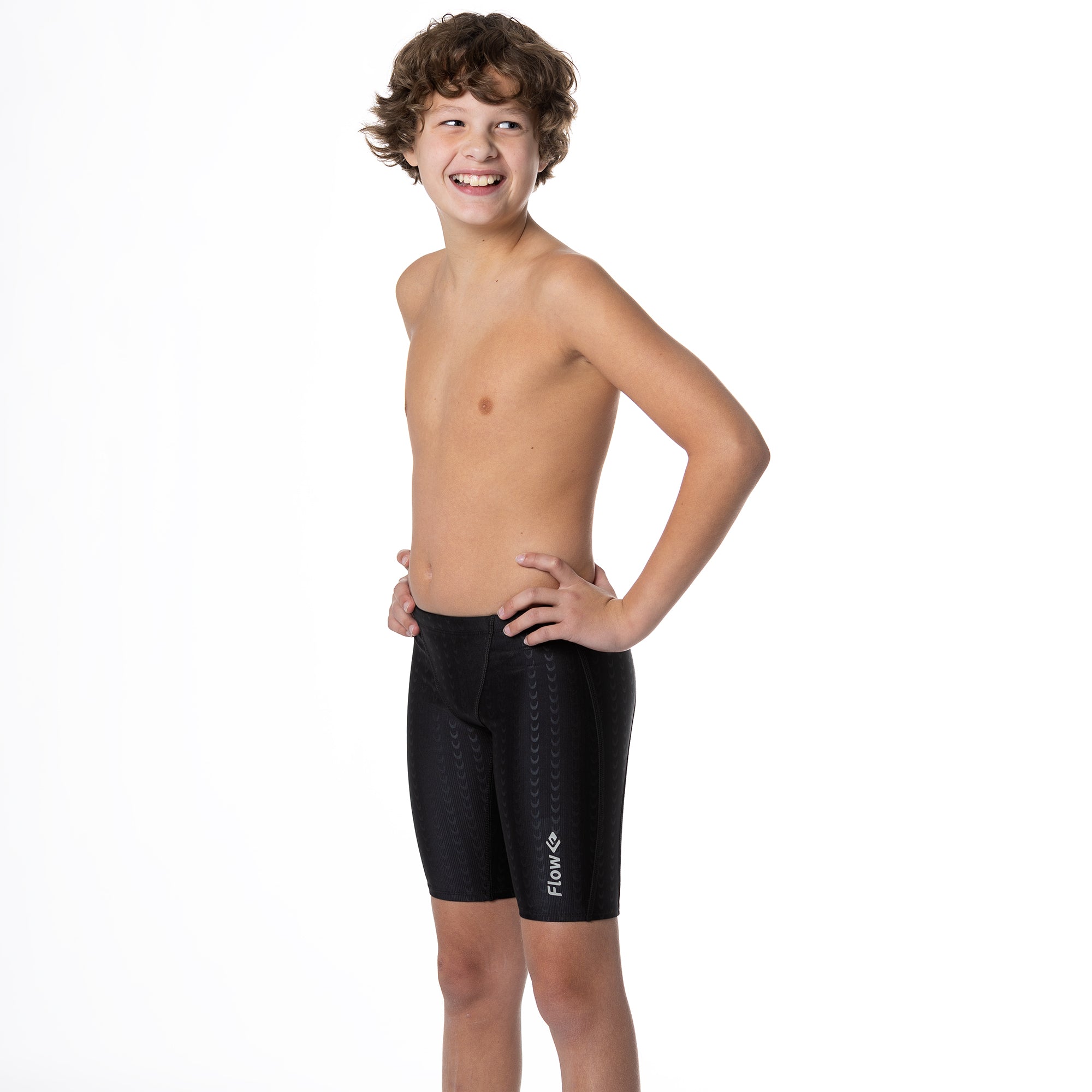 Boys black best sale swimming shorts