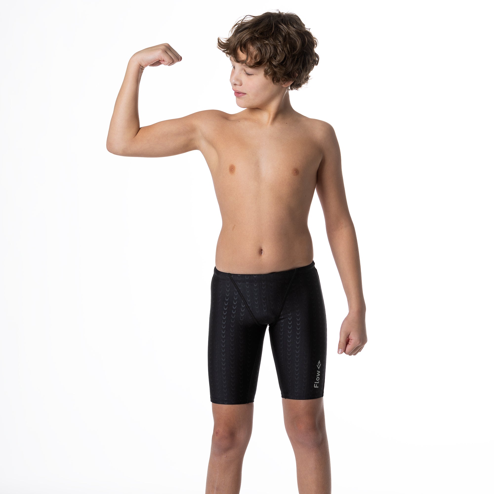 men's swimming gear Accelerate Swim Jammer - Black 23 (22"