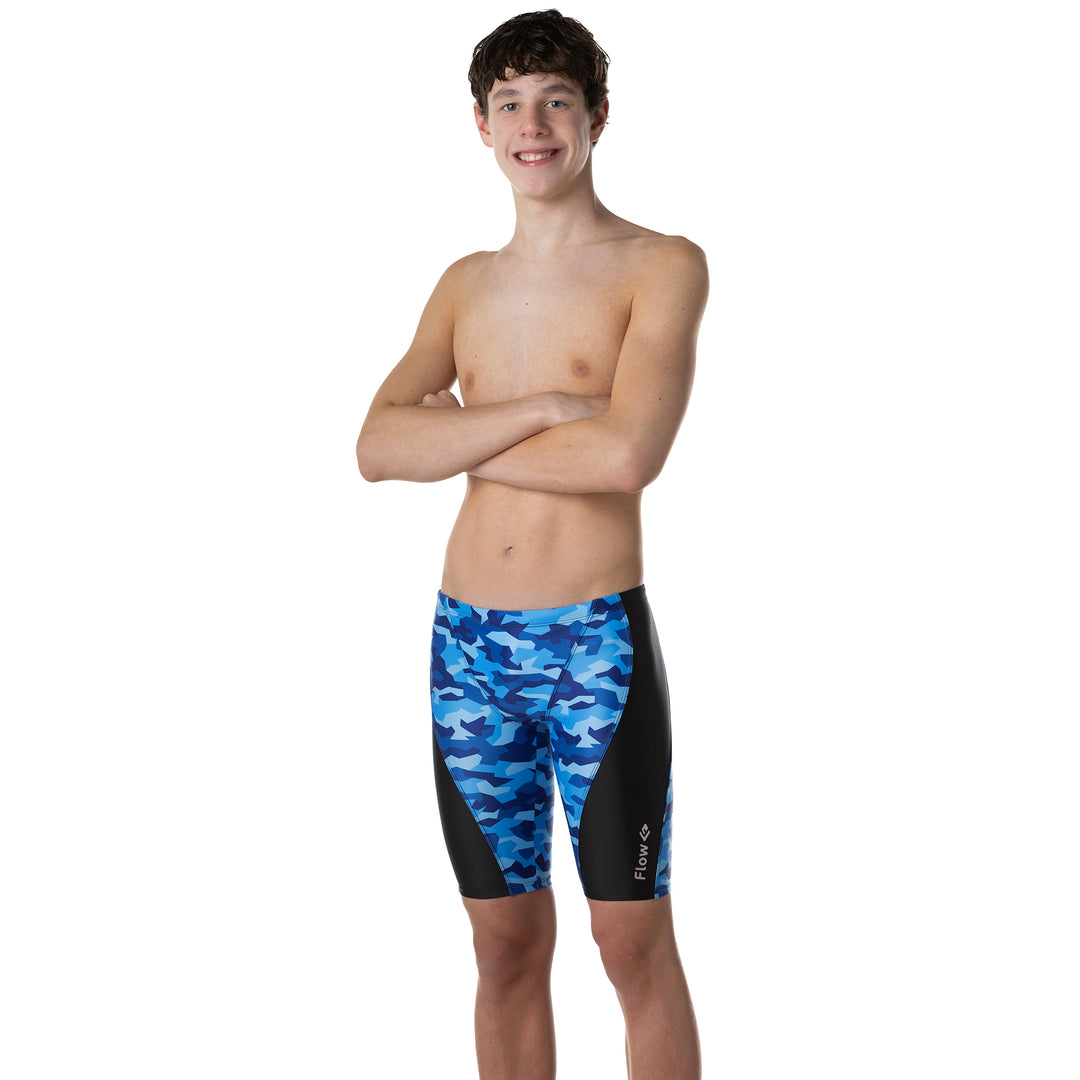 Splice Swim Jammer - Reverse Camouflage