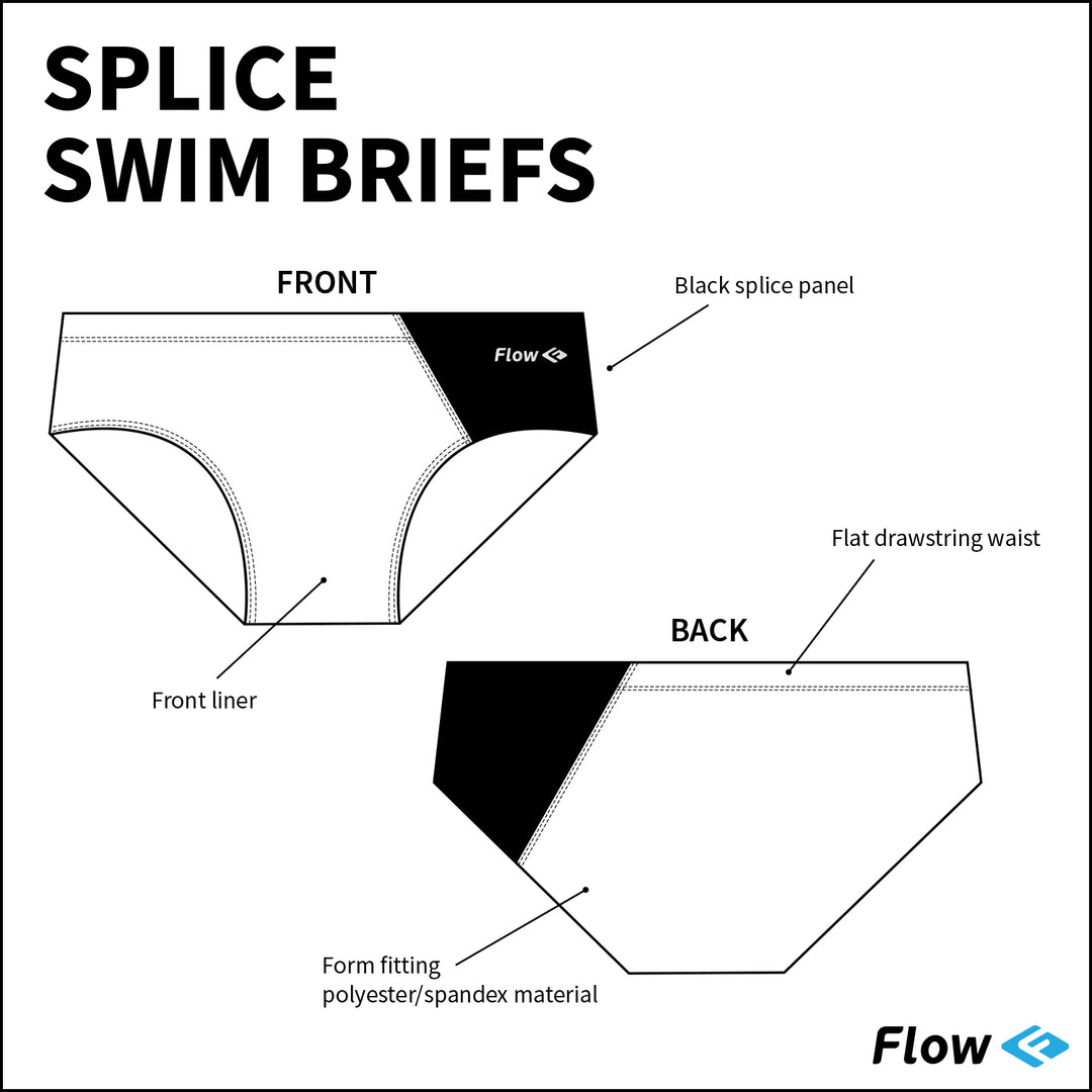 Splice Swim Brief - Alpha Omega
