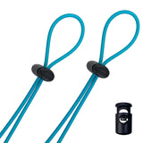 Goggle Bungee Straps - Solid Blue