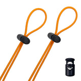 Goggle Bungee Straps - Solid Orange