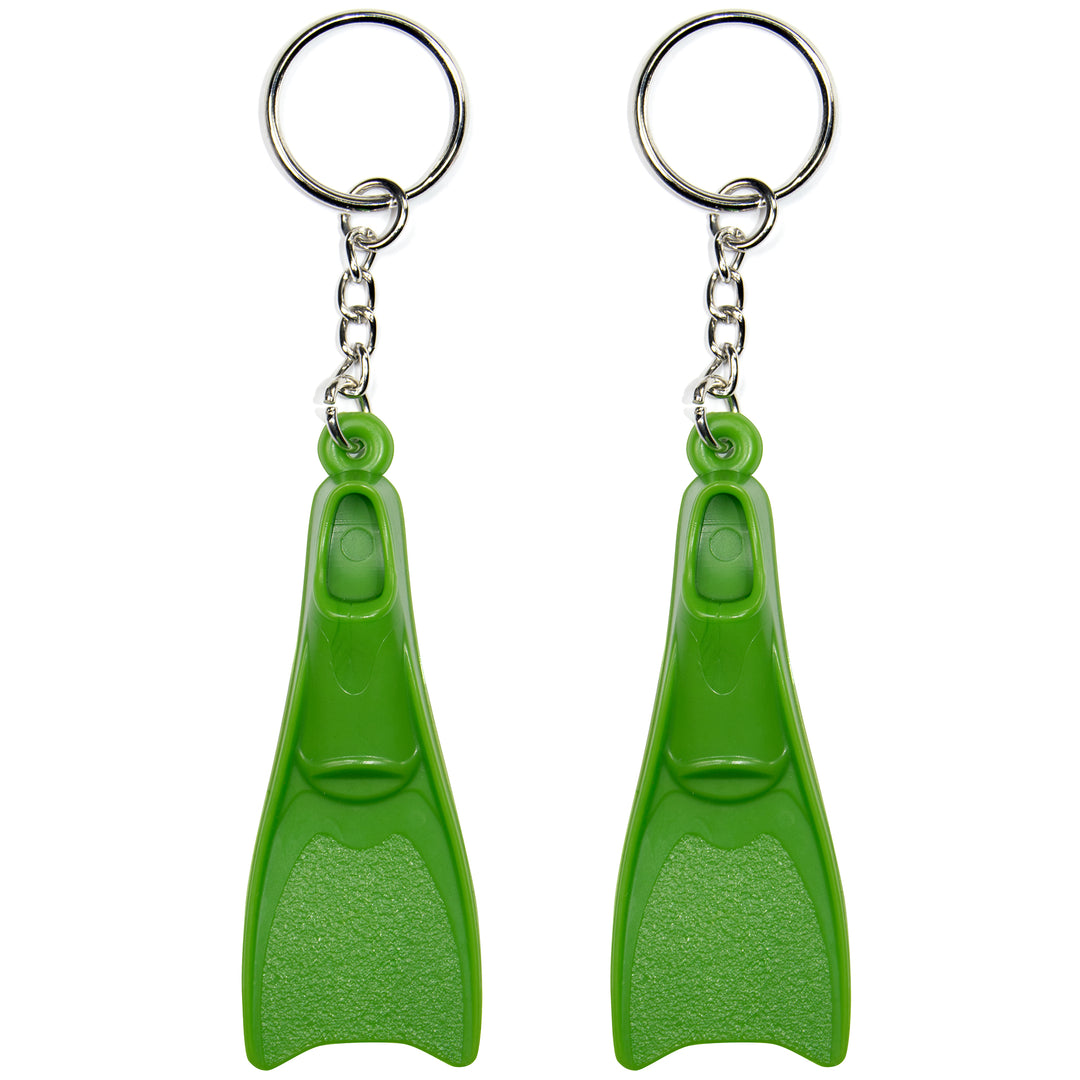 Keychain Fin Swim Fin Keychain - Green 2-Pack – Flow Swim Gear