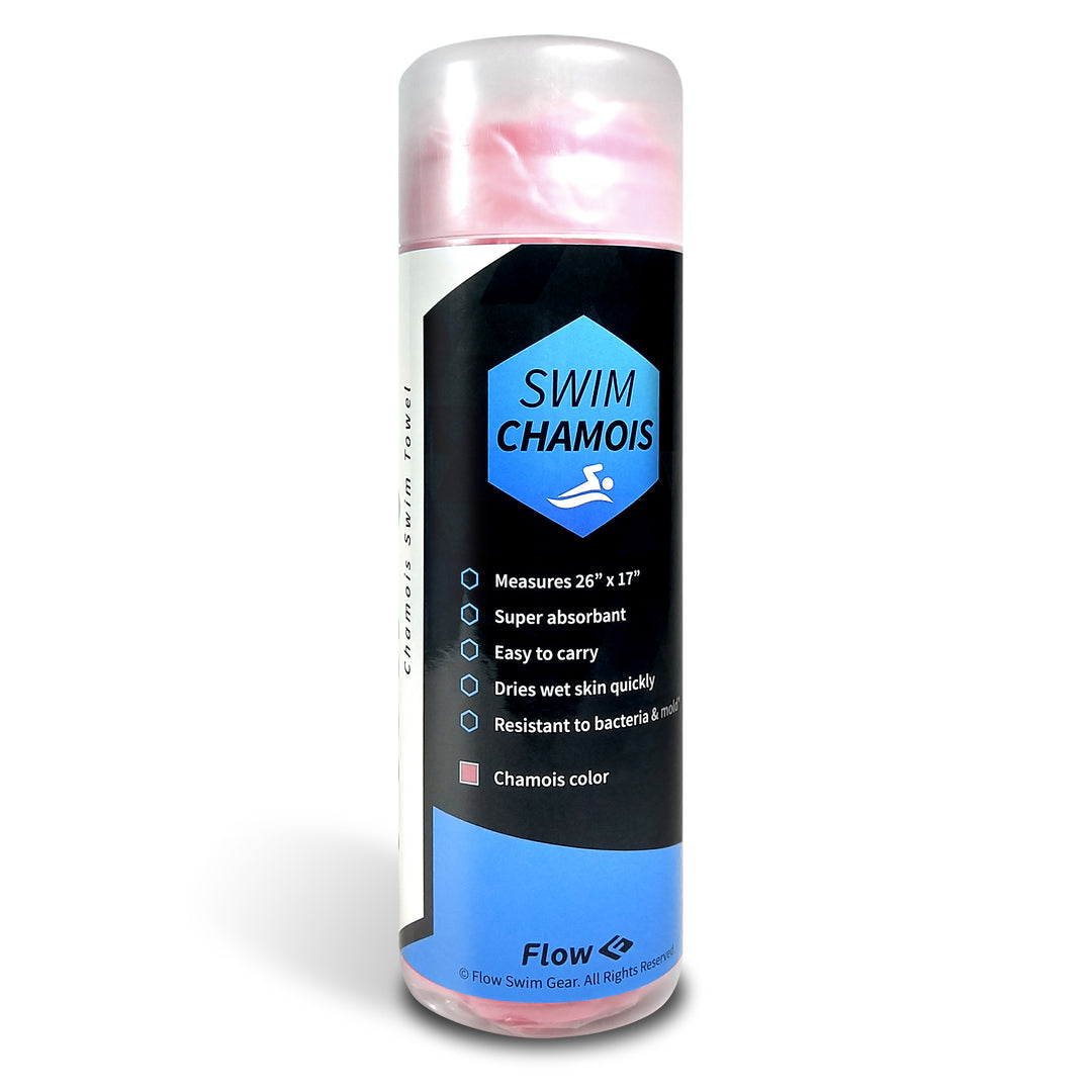 Large Pink Swim Chamois