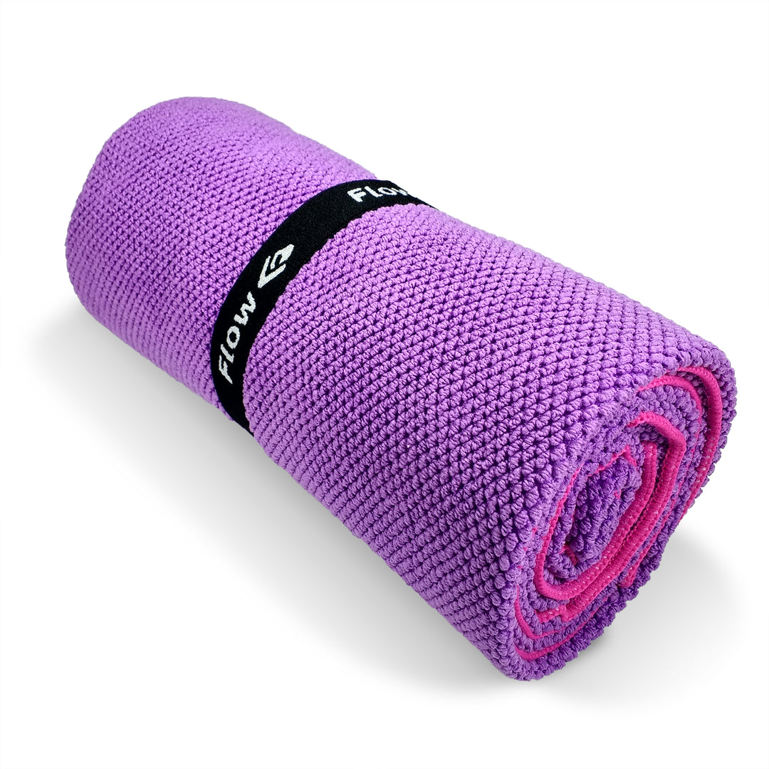Quick Dry Microfiber Towel - Purple