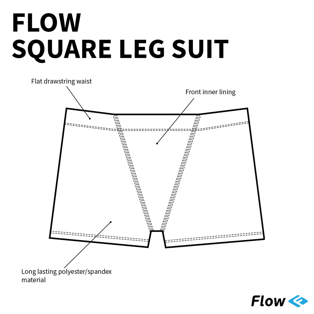 Accelerate Square Leg Suit - Blue