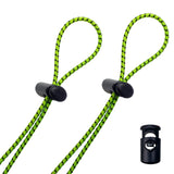 Goggle Bungee Straps - Green